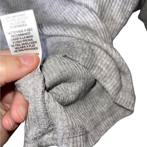 NWT Michael Lauren Jarrett Oversized Turtleneck Sweater Gray - Medium/large - Picture 5 of 12